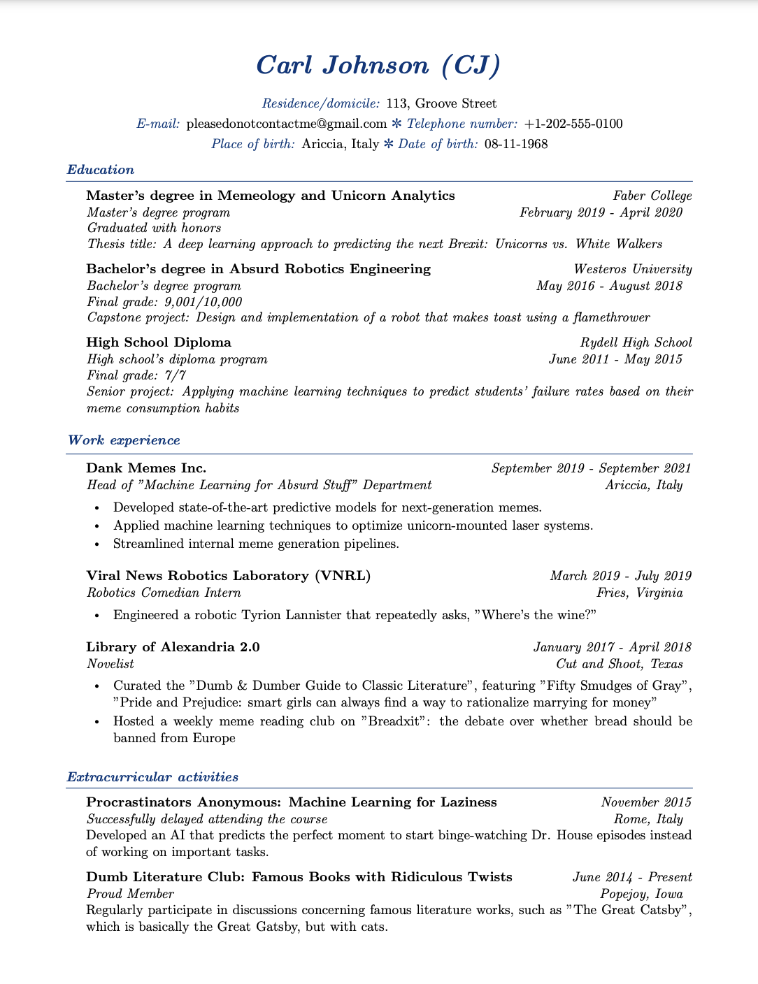 Resume 2
